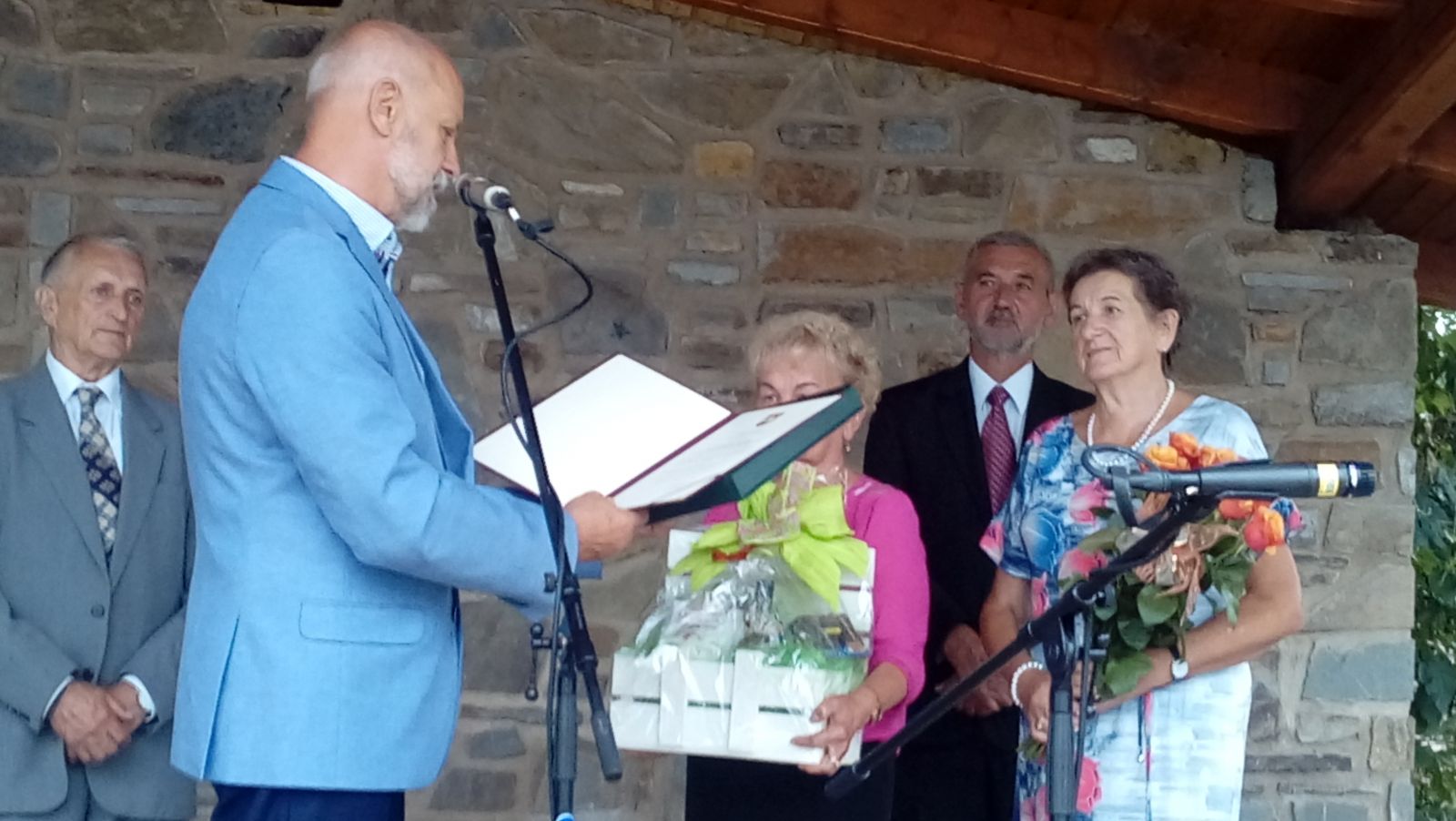Wręczenie tytułu Honorowego Ambasadora Gminy i Miasta Dobczyce