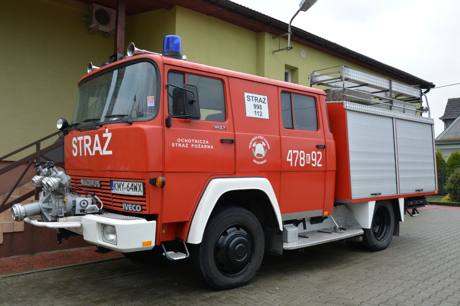 samochód strażacki na sprzedaż