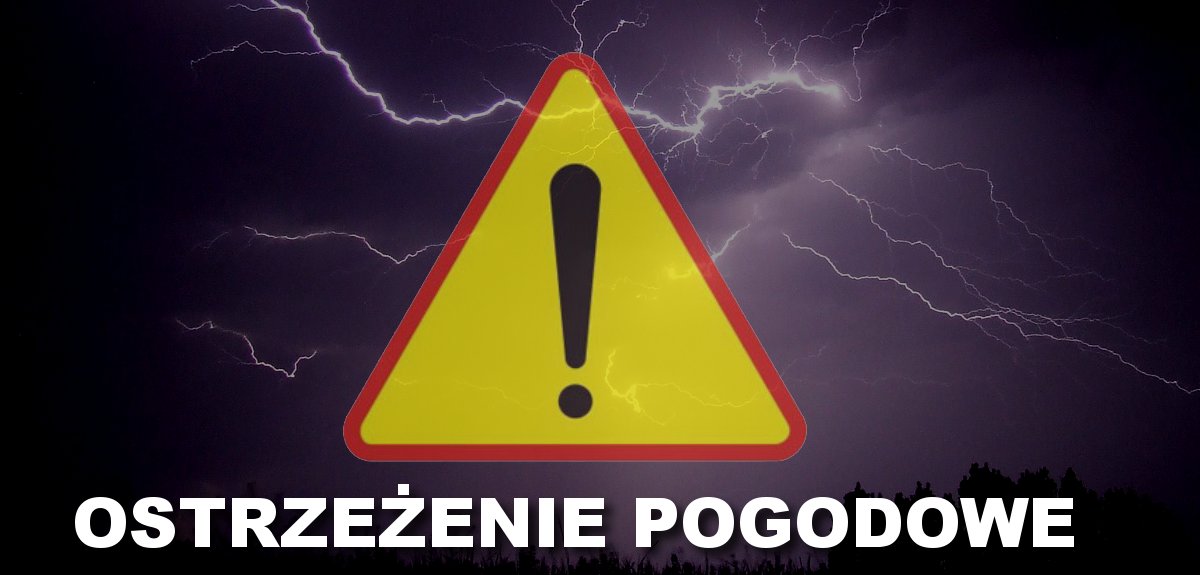 ostrzeżenie pogodowe