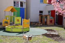 Plac zabaw przy żłobku