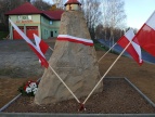 Odnowiony pomnik "grunwaldzki" w Brzezowej