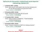 plakat informującyc o terminach telefonicznych dyżurów ekspertów ZUS