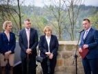 Oficjalne otwarcie inwestycji zrealizowanych na wzgórzu zamkowym