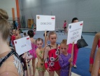 Młode gimnastyczki zadebiutowały w zawodach międzynarodowych