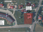 mapa z zaznaczoną działką nr 346 w Dziekanowicach przeznaczoną do sprzedaży
