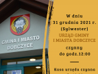 Funkcjonowanie urzędu w dniu 31 grudnia