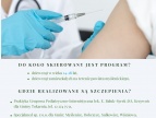 ręka pacjenta ze szczepionką i igła 