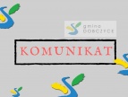 komunikat Burmistrza