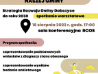 Dobczyce 2030 - spotkanie warsztatowe