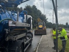 Czyszczenie kratek wodnościekowych kanalizacji deszczowej