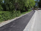 droga gminna 540141K w miejscowości Stojowice w trakcie wykonywanych prac związanych z remontem tej drogi