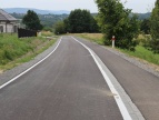 droga gminna 540141K w miejscowości Stojowice po zakończonej inwestycji 