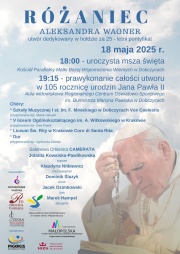 Plakat przedstawiający Jana Pawała II 